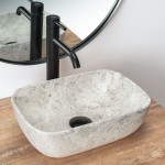 Накладной умывальник Rea Camelia Light Stone Накладной умывальник Rea Camelia Light Stone